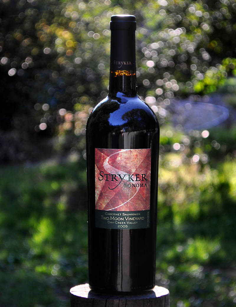 Stryker Sonoma 2005 Two Moon Vineyard Cabernet Sauvignon 750ml Wine Bottle