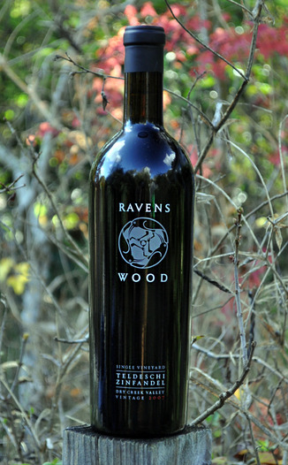 Ravenswood Winery 2007 Teldeschi Vineyard Zinfandel 750ml Wine Bottle
