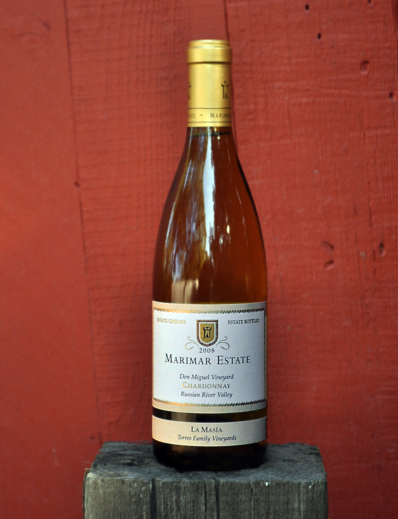 Marimar Estate 2008 'La Masia' Chardonnay 750ml Wine Bottle