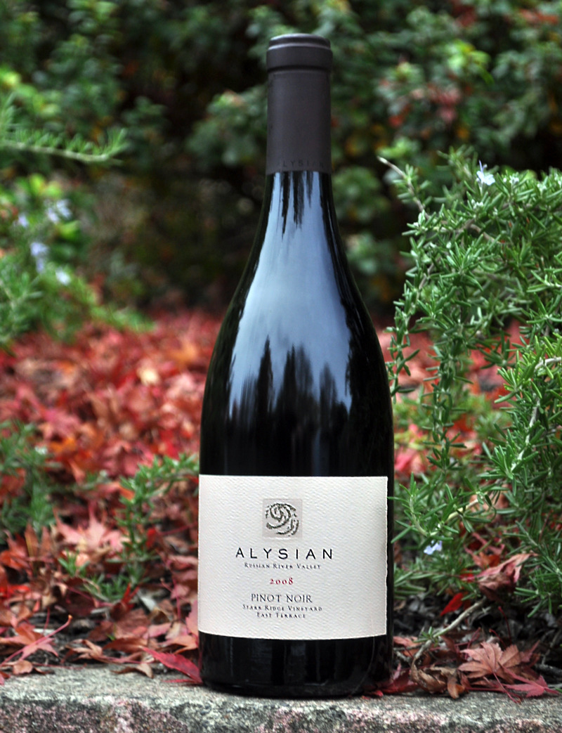Alysian Wines 2008 Starr Ridge Vineyard Pinot Noir 750ml Wine Bottle