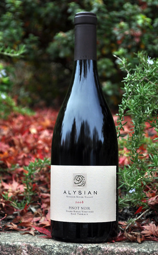 Alysian Wines 2008 Starr Ridge Vineyard Pinot Noir 750ml Wine Bottle
