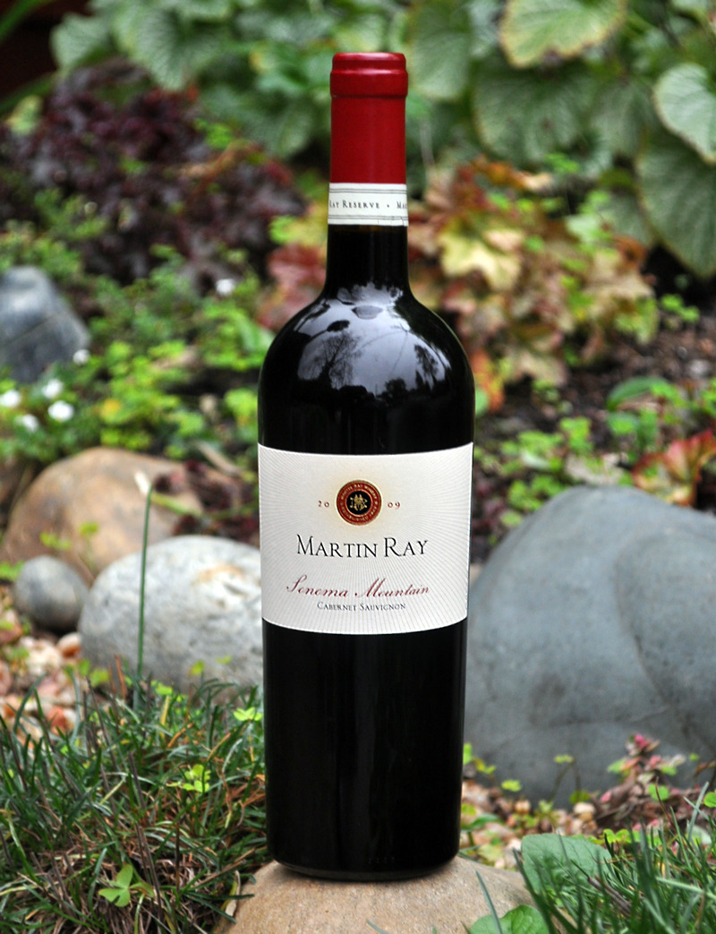 Martin Ray 2009 Sonoma Mountain Cabernet Sauvignon 750ml Wine Bottle