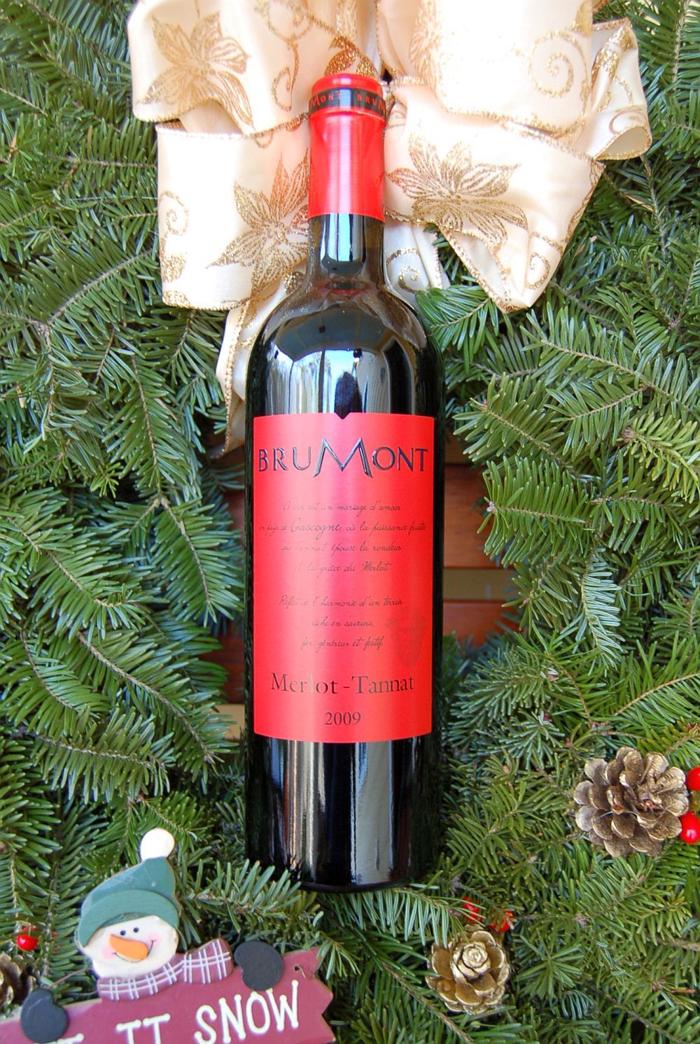 Vignobles Brumont 2009 Cotes de Gascon Tannat-Merlot 750ml Wine Bottle