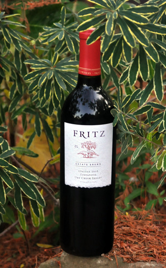 Fritz Underground Winery 2008 Dry Creek Valley Estate Zinfandel 750ml Wine Bottle