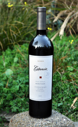 Estancia Estates 2007 Reserve Meritage 750ml Wine Bottle