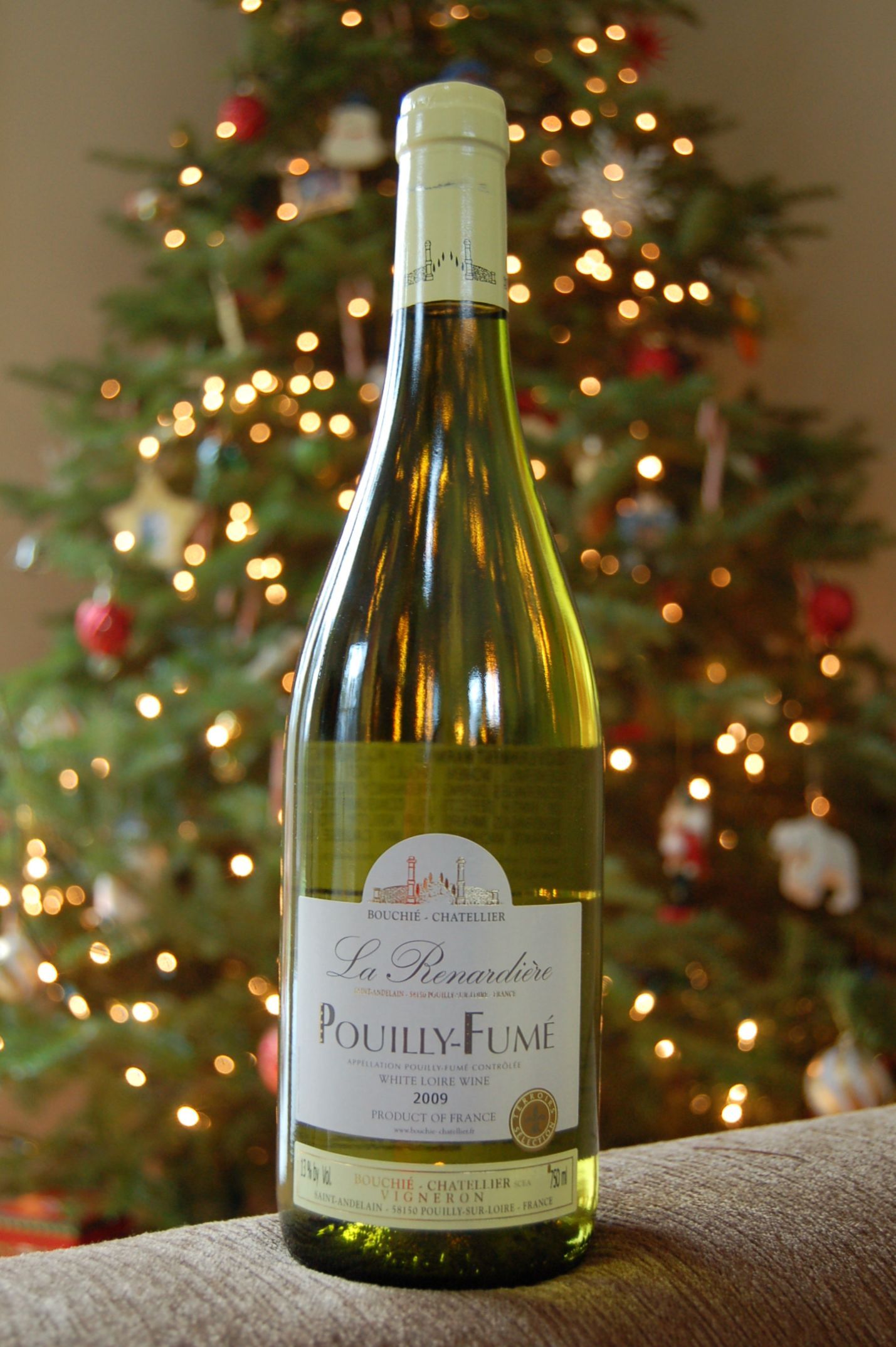 Domaine Bouchie-Chatellier 2009 'La Renardiere' Pouilly Fumé AOC 750ml Wine Bottle