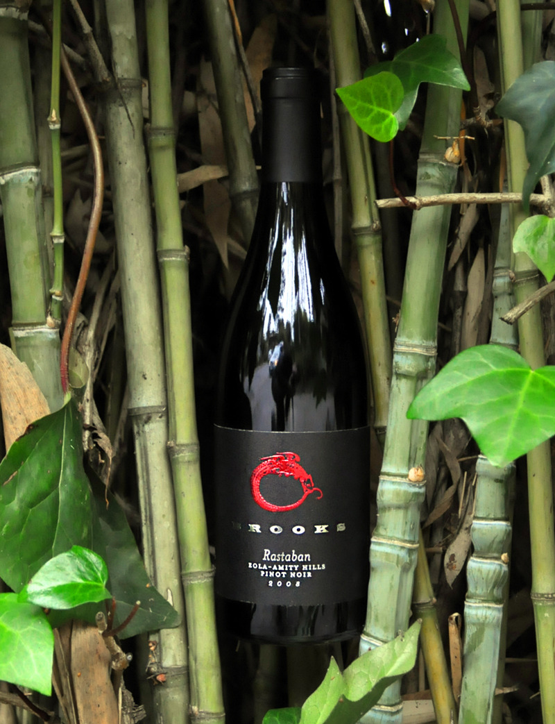 Brooks Winery 2008 Rastaban Pinot Noir 750ml Wine Bottle