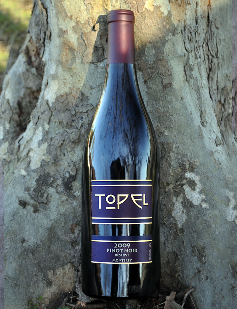 Topel Winery 2009 Reserve Pinot Noir 750ml Wine Bottle