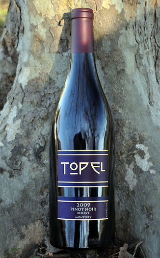 Topel Winery 2009 Reserve Pinot Noir 750ml Wine Bottle
