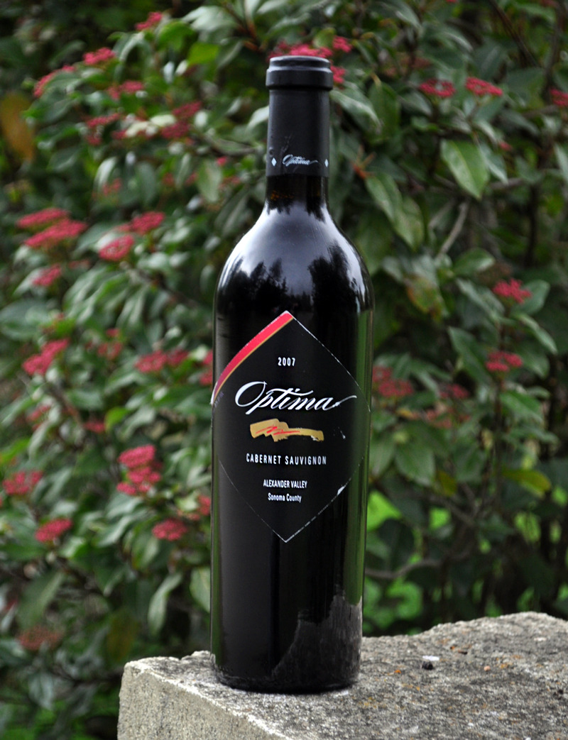 Optima Winery 2007 Alexander Valley Cabernet Sauvignon 750ml Wine Bottle