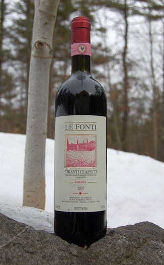 Fattoria Le Fonti 2007 Chianti Classico Riserva D.O.C.G. 750ml Wine Bottle