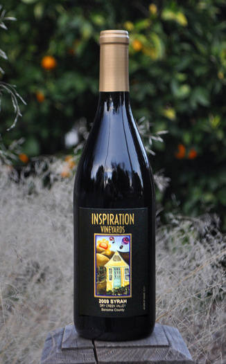 Inspiration Vineyards & Winery 2009 Dry Creek Valley Syrah 750ml Wine Bottle