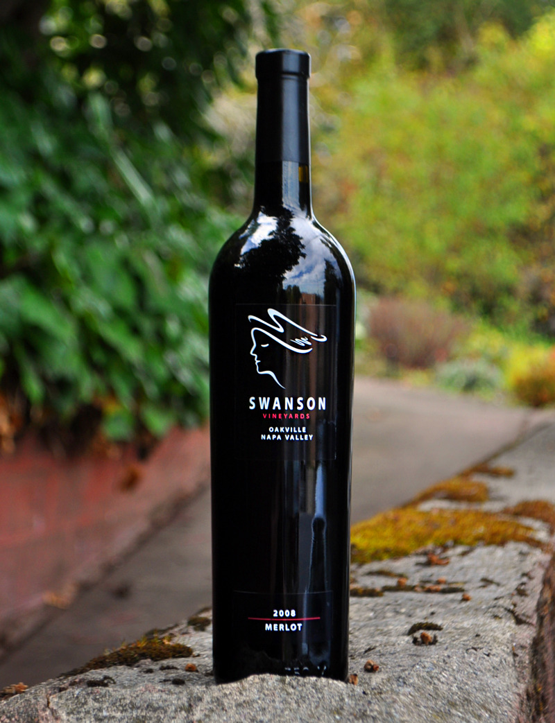 Swanson Vineyards 2008 Oakville Merlot 750ml Wine Bottle