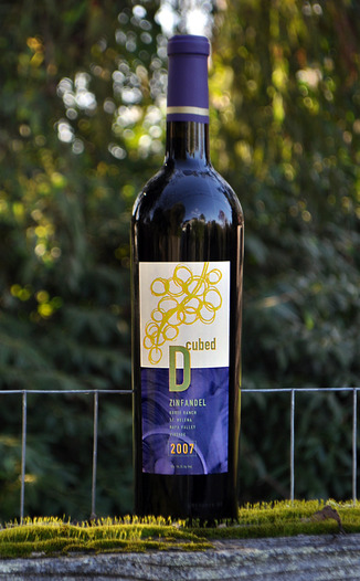 D-Cubed Cellars 2007 Korte Ranch St. Helena Zinfandel 750ml Wine Bottle