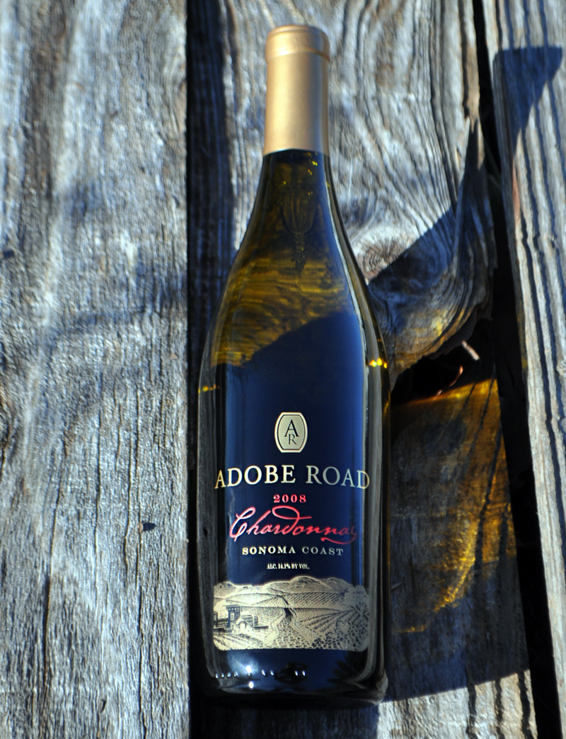 Adobe Road 2008 Sonoma Coast Chardonnay 750ml Wine Bottle