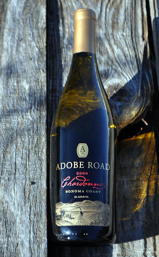 Adobe Road 2008 Sonoma Coast Chardonnay 750ml Wine Bottle