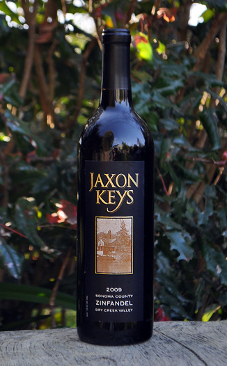 Jaxon Keys Winery 2009 Dry Creek Valley Zinfandel 750ml Wine Bottle