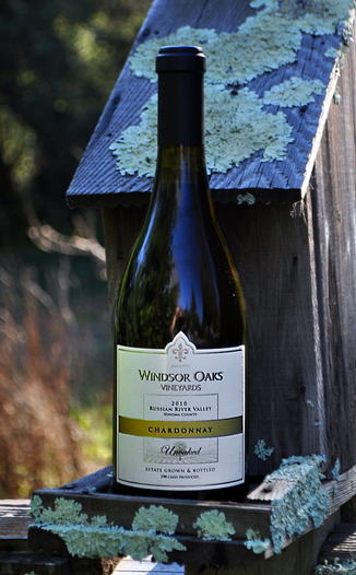 Windsor Oaks Vineyards 2010 Russian River Valley Unoaked Chardonnay 750ml Wine Bottle