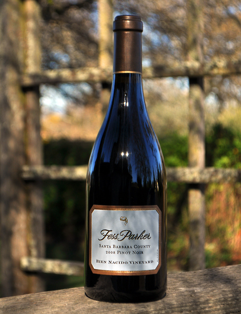 Fess Parker Winery 2008 Bien Nacido Vineyard Pinot Noir 750ml Wine Bottle