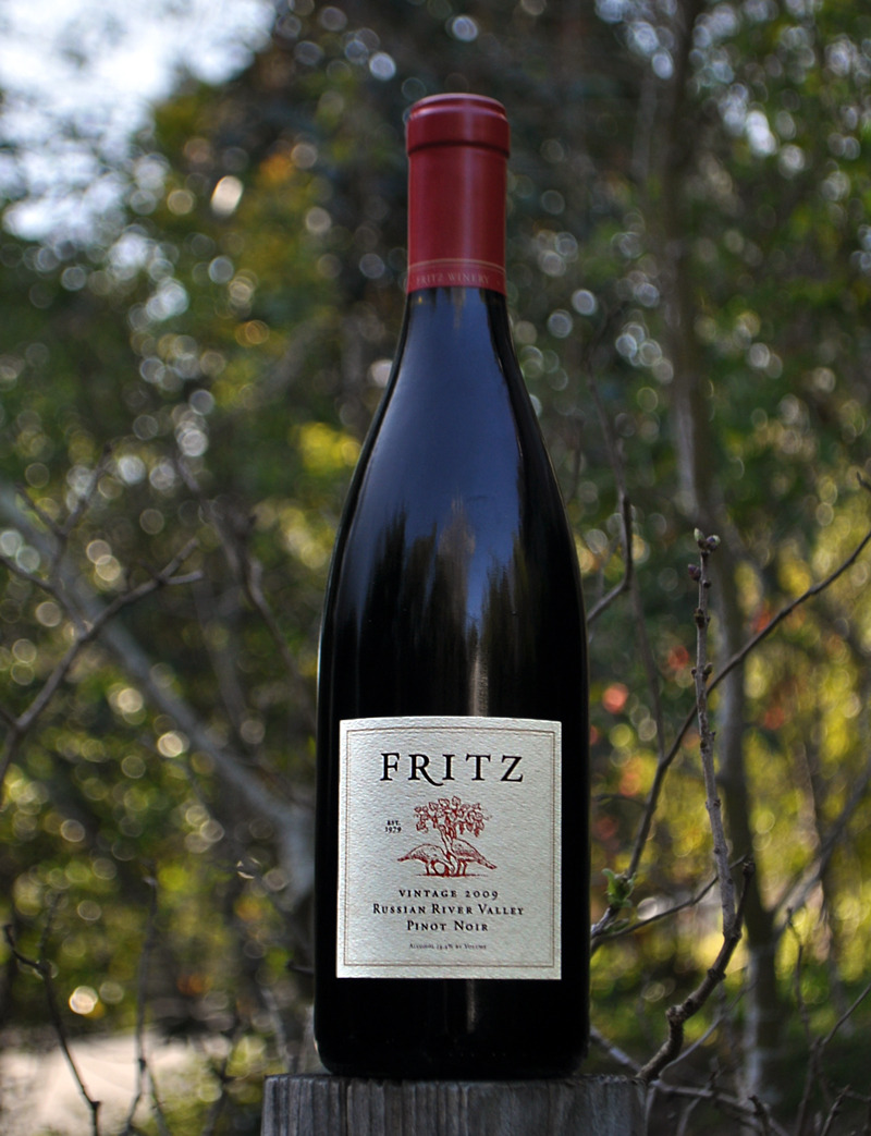 Fritz Underground Winery 2009 Russian River Valley Pinot Noir 750ml Wine Bottle