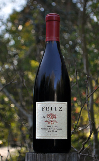 Fritz Underground Winery 2009 Russian River Valley Pinot Noir 750ml Wine Bottle