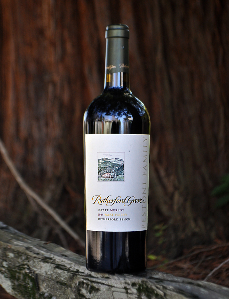Rutherford Grove 2005 Napa Valley Estate Merlot 750ml Wine Bottle