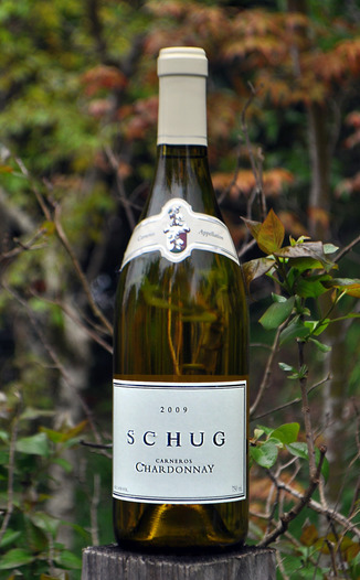 Schug Carneros Estate 2009 Carneros Chardonnay 750ml Wine Bottle