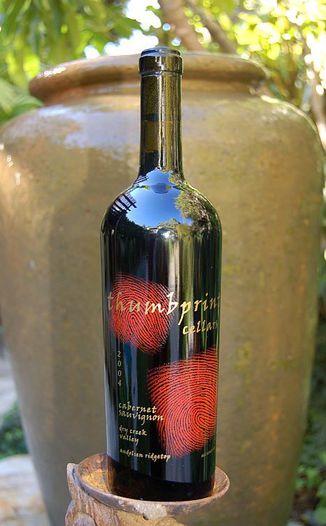 Thumbprint Cellars 2004 Cabernet Sauvignon 750ml Wine Bottle