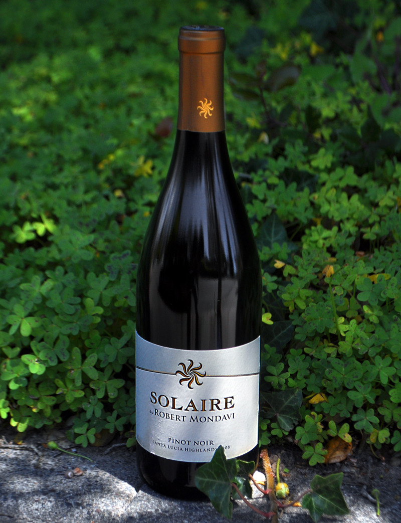 Robert Mondavi Winery 2008 'Solaire' Santa Lucia Highlands Pinot Noir 750ml Wine Bottle