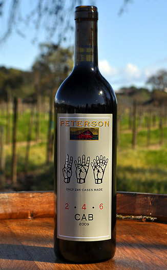 Peterson 2009 2-4-6 Dry Creek Valley Cab 750ml Wine Bottle