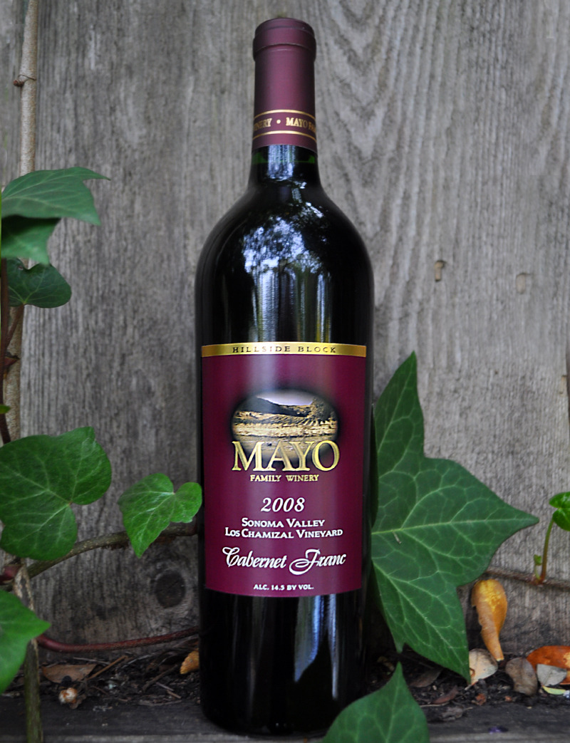 Mayo Family Winery 2008 Los Chamizal Vineyard Cabernet Franc 750ml Wine Bottle