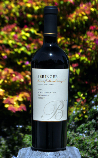 Beringer 2006 Bancroft Ranch Howell Mountain Merlot 750ml Wine Bottle