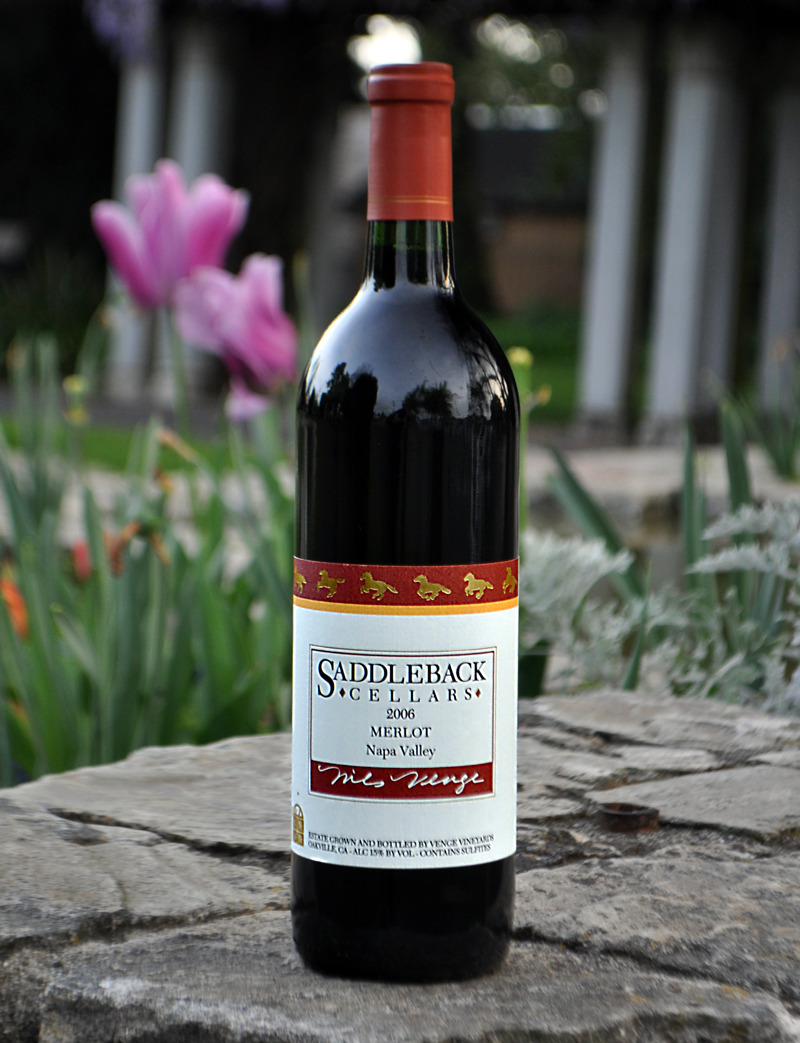 Saddleback Cellars 2006 Napa Valley Merlot 750ml Wine Bottle