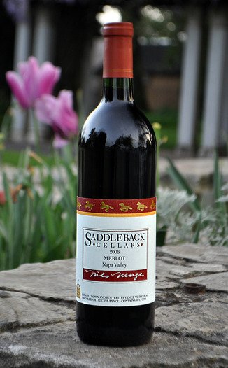 Saddleback Cellars 2006 Napa Valley Merlot 750ml Wine Bottle
