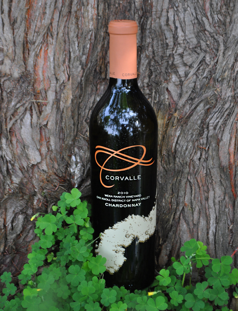 Corvalle 2010 Weka Ranch Vineyard Chardonnay 750ml Wine Bottle