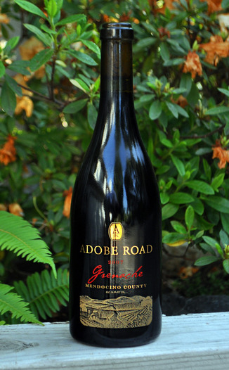 Adobe Road 2007 Mendocino County Grenache 750ml Wine Bottle