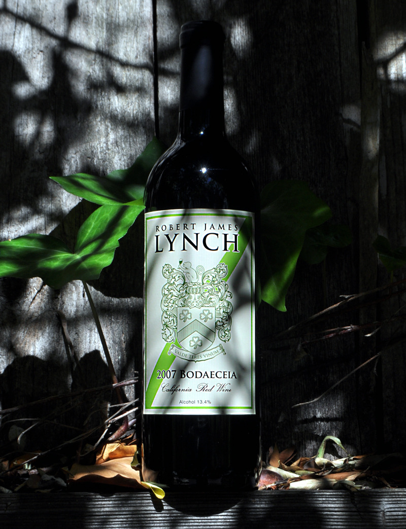 Robert James Lynch 2007 Bodaeceia Red Bordeaux Style Blend 750ml Wine Bottle