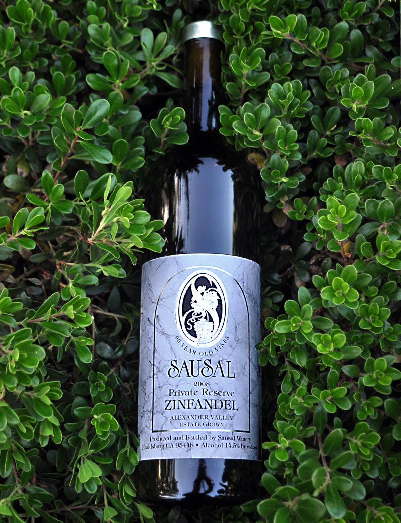 Sausal Winery (closed) 2008 Private Reserve Zinfandel 750ml Wine Bottle