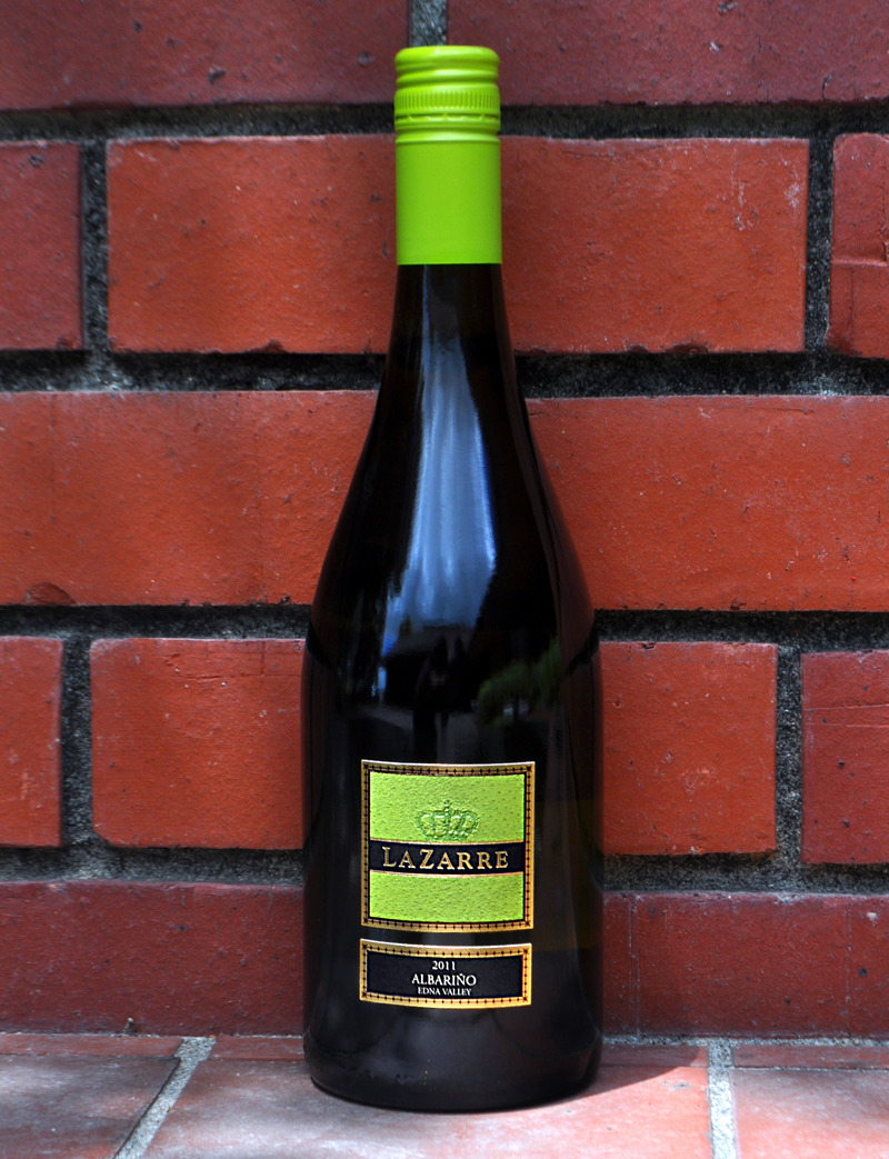 LaZarre Wines 2011 Edna Valley Albarino 750ml Wine Bottle