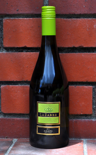 LaZarre Wines 2011 Edna Valley Albarino 750ml Wine Bottle