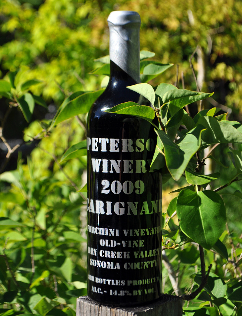 Peterson 2009 Forchini Vineyard Carignane 750ml Wine Bottle