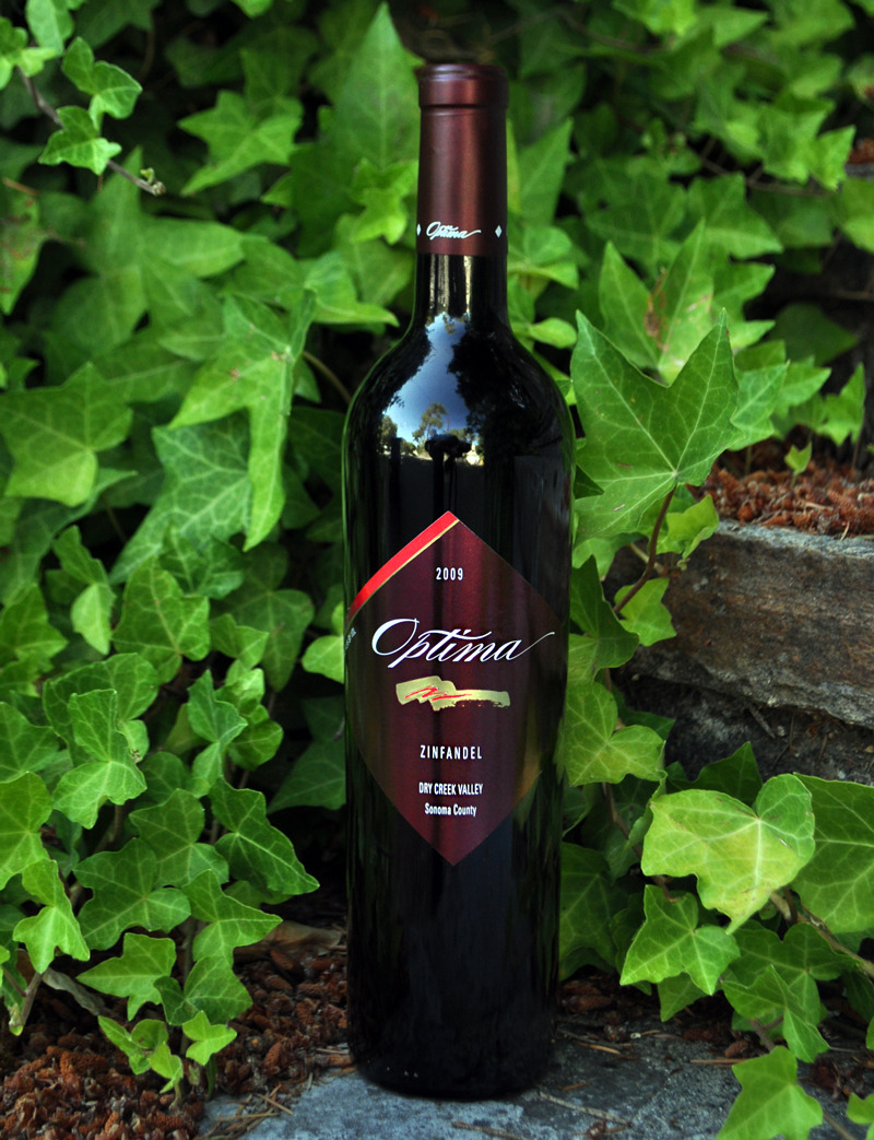 Optima Winery 2009 Dry Creek Valley Zinfandel 750ml Wine Bottle