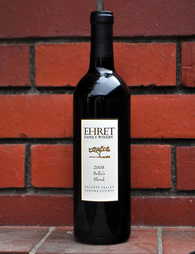 Ehret Family Winery 2008 Bella's Blend 750ml Wine Bottle