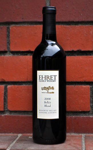 Ehret Family Winery 2008 Bella's Blend 750ml Wine Bottle