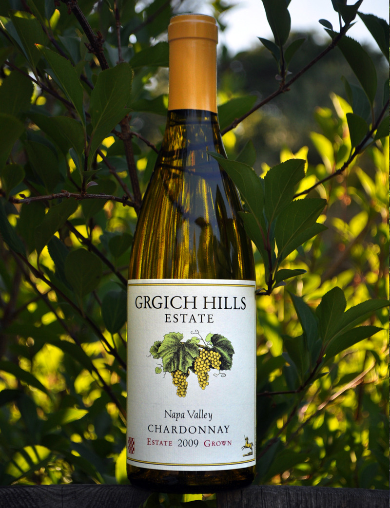 Grgich Hills Estate 2009 Napa Valley Chardonnay 750ml Wine Bottle