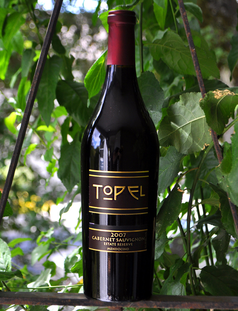 Topel Winery 2007 Estate Reserve Cabernet Sauvignon 750ml Wine Bottle