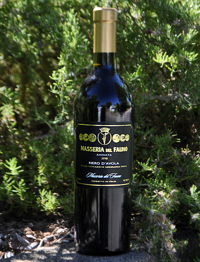 Masseria del Fauno 2010 Nero d'Avola 750ml Wine Bottle