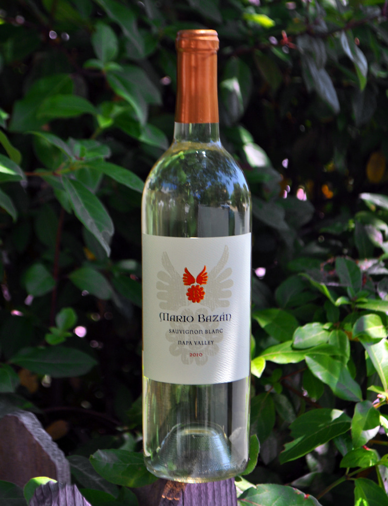 Mario Bazan Cellars 2010 Napa Valley Sauvignon Blanc 750ml Wine Bottle