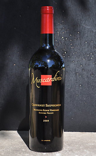 Muscardini Cellars 2009 Madrone Ridge Cabernet Sauvignon 750ml Wine Bottle