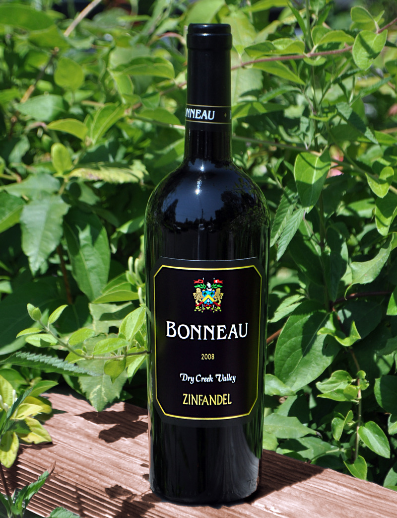 Bonneau 2008 Dry Creek Valley Zinfandel 750ml Wine Bottle